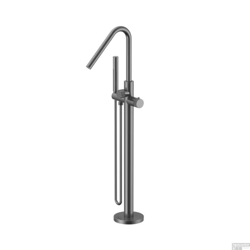 Badmengkraan BWS Sensa met Wateraansluiting Thermostatisch Opbouw Gunmetal PVD Weekendaanbieding