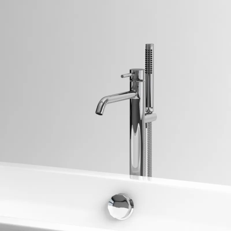 Aanbieding Clou - Xo Vrijstaande Badmengkraan Type 13, Met Handdouche