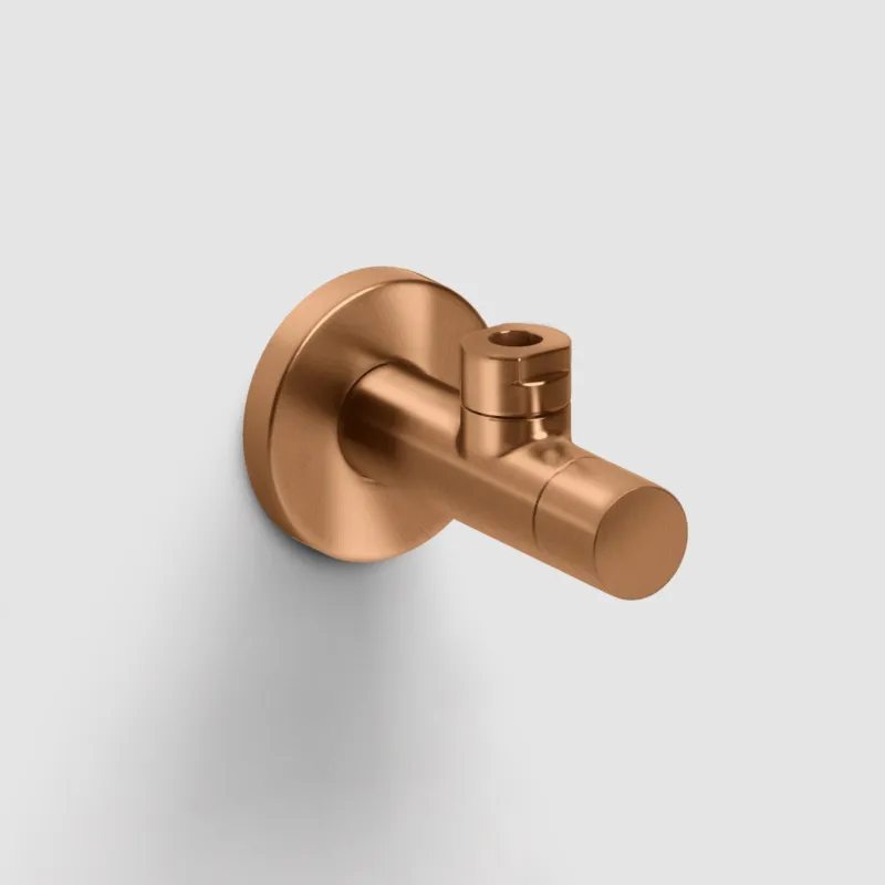 Clou - Hightech Marathon 2 Design Hoekstopkraan, Brons Geborsteld Pvd Lage Kosten