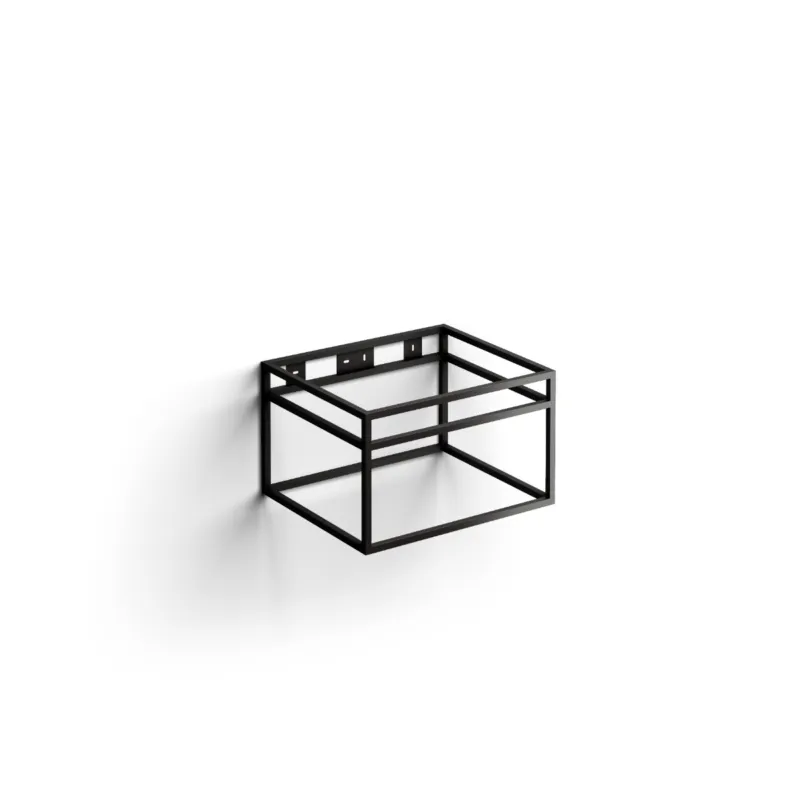 Clou - (New) Wash Me Frame Rvs Kokerprofielkast 50cm, Mat Zwart Poedercoating Superprijs