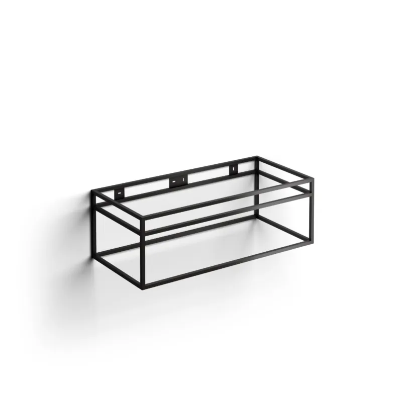 Fabrieksprijs Clou - (New) Wash Me Frame Rvs Kokerprofielkast 90cm, Mat Zwart Gepoedercoat