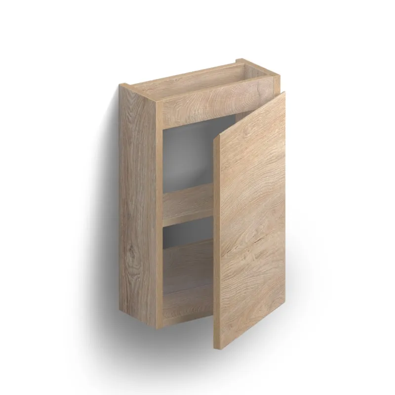 Clou - Inbe Onderkastje Voor Flush 3 En Set 3 Fonteinen. Met Deur 36 Cm, Grieks Eiken Koop Online
