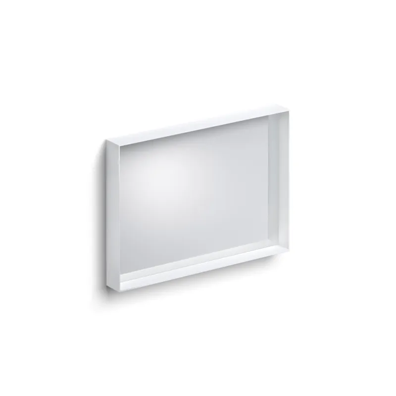 Clou - Look At Me Mat Wit, 70cm, Met Ophangsysteem, Met Glazen Inleg Planchet Snelle Levering