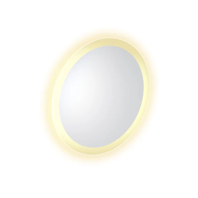 Clou - Look At Me Spiegel 40cm, Wit, Met Satijnrand En Led-verlichting, Met Ophangsysteem Bestel Nu