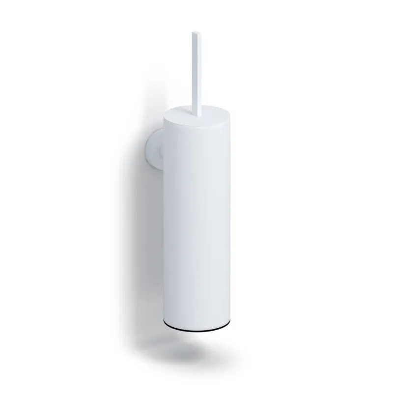 Clou - Flat Toiletborstelgarnituur, Wandmodel, Mat Wit Lage Prijs