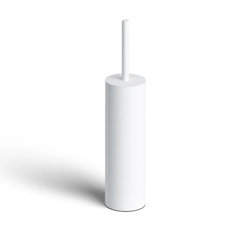 Clou - Sjokker Toiletborstelgarnituur, Staand Model, Mat Wit Poedercoating Koop Online