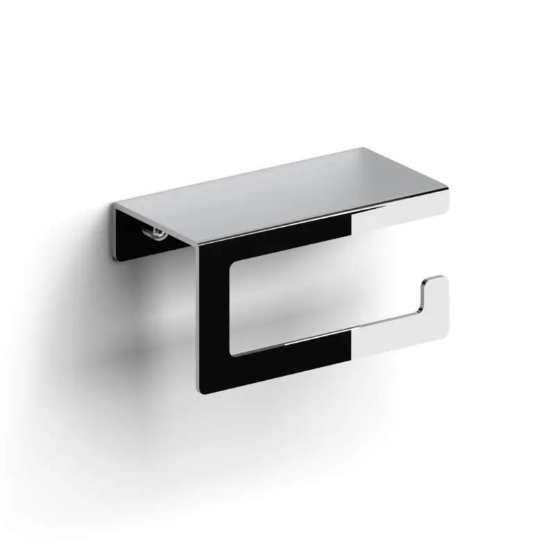 Clou - Fold Toiletrolhouder Met Cover, Chroom Bestseller