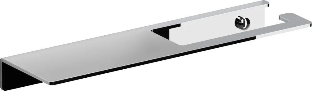 Clou - Fold Toiletrolhouder Met Planchet, Chroom Beste Prijs