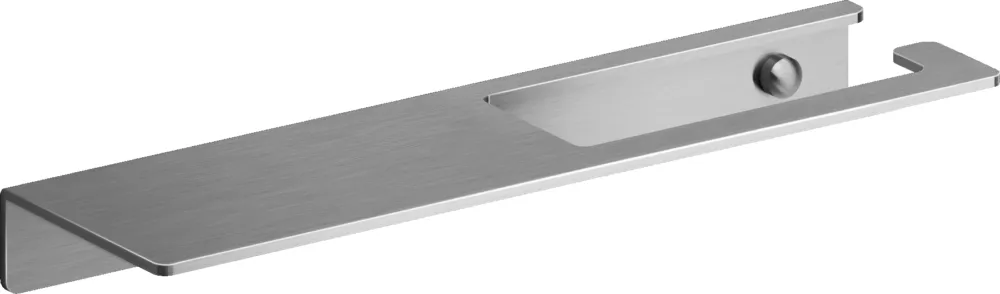 Populair Clou - Fold Toiletrolhouder Met Planchet, Rvs Geborsteld