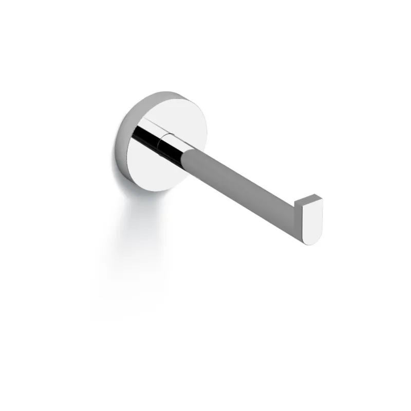Clou - Flat Toiletrolhouder, Recht, Zonder Klep, Chroom Nu Kopen