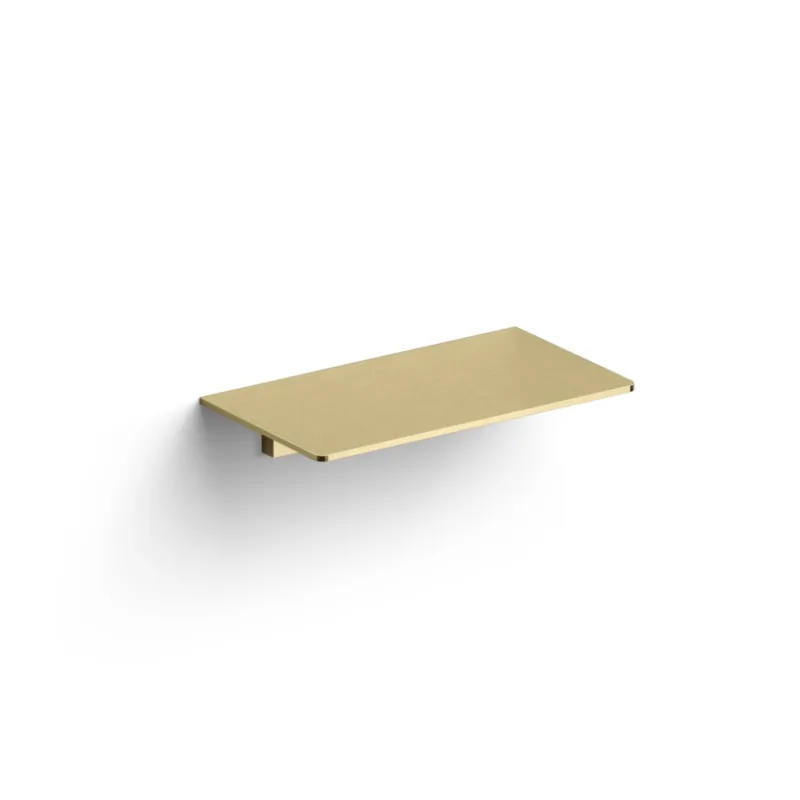 Clou - Sjokker Telefoon/douche Planchet, Wandmodel, Goud Geborsteld Pvd Lage Kosten