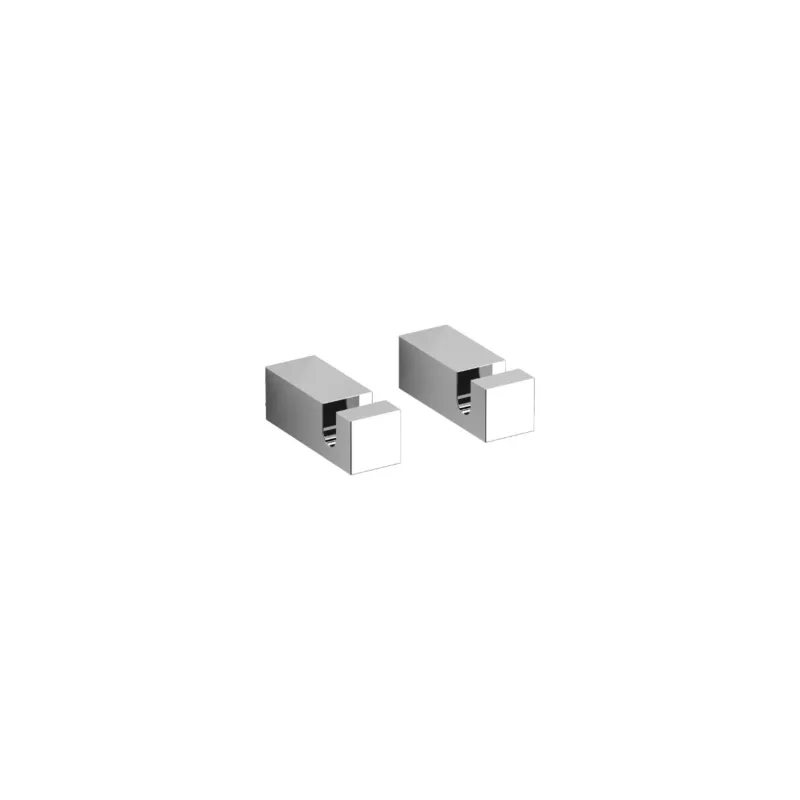 Snelle Levering Clou - Quadria Set À 2 Kledinghaken 4cm, Chroom