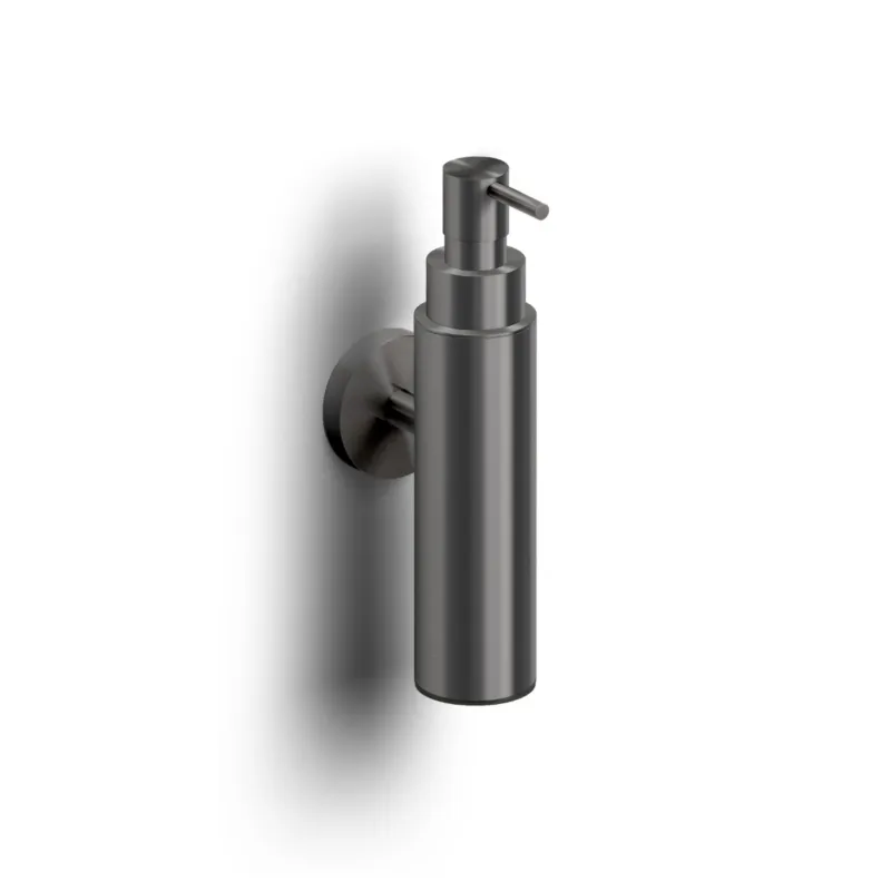 Clou - Sjokker Zeepdispenser, 100cc, Wandmontage, Gunmetal Geborsteld Pvd Alleen Vandaag