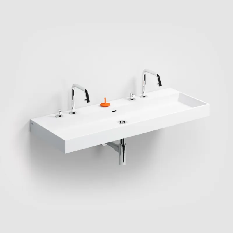 Hoge Kwaliteit Clou - Wash Me Wastafel 110cm, Zonder Afvoerplug