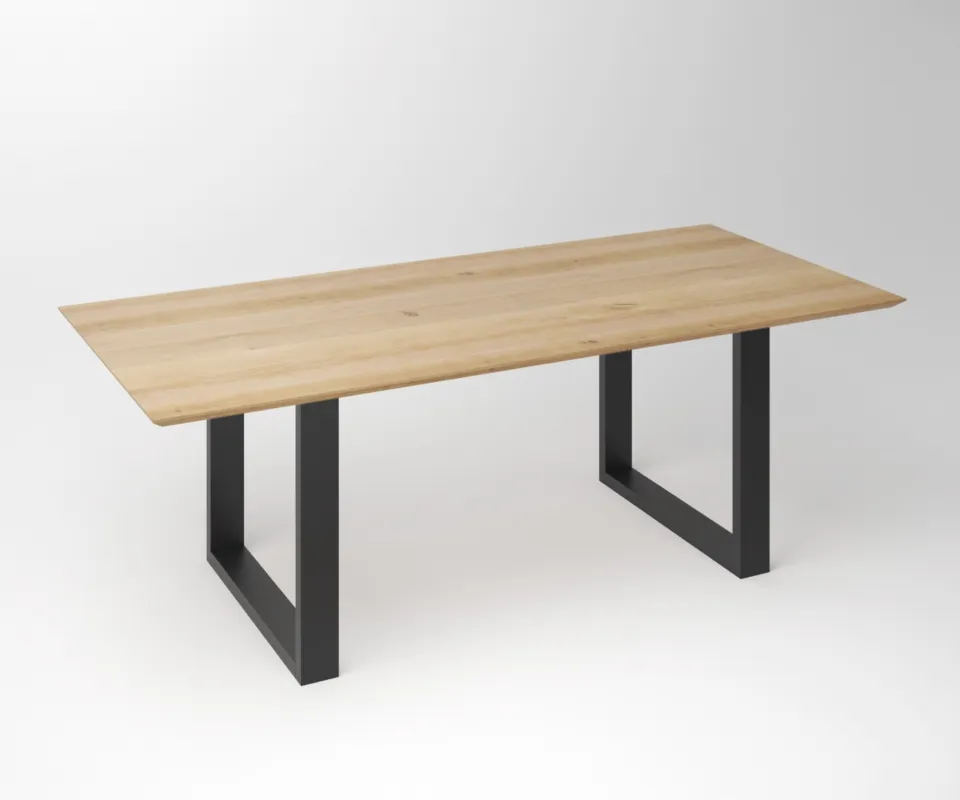 Bestel Nu Eiken paneel Facet | U Fineline Frame Zwart