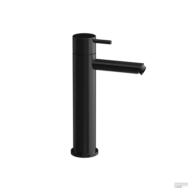 Hotbath COBBER Wastafelmengkraan zonder waste Gepolijst Zwart PVD (CB003MSPBP) Exclusieve Aanbieding