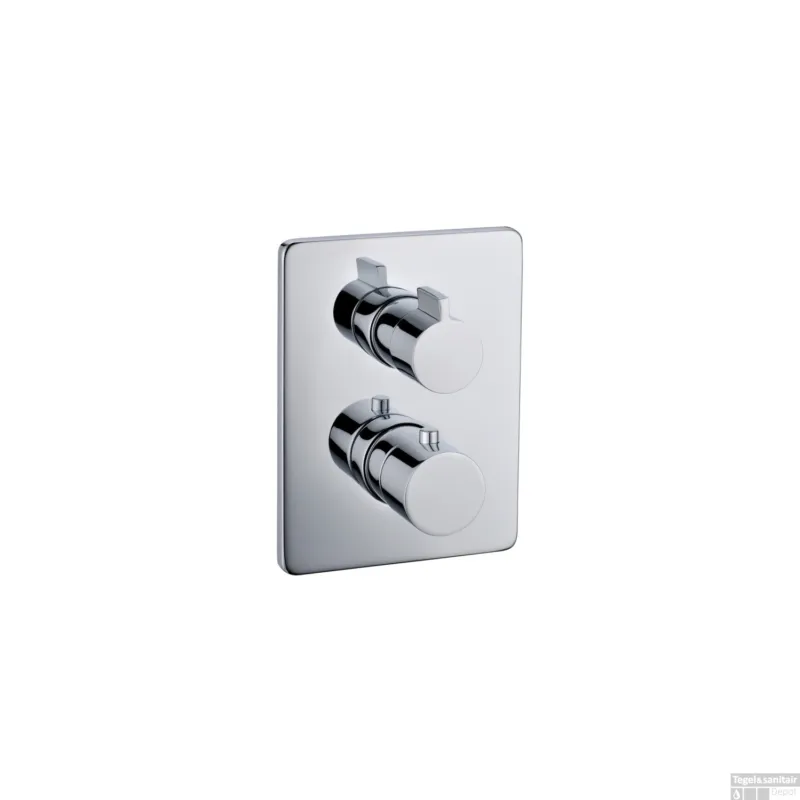 Actieprijs Thermostatische Inbouw Douchekraan VMK 20x15 cm Incl. Easy Move Chroom
