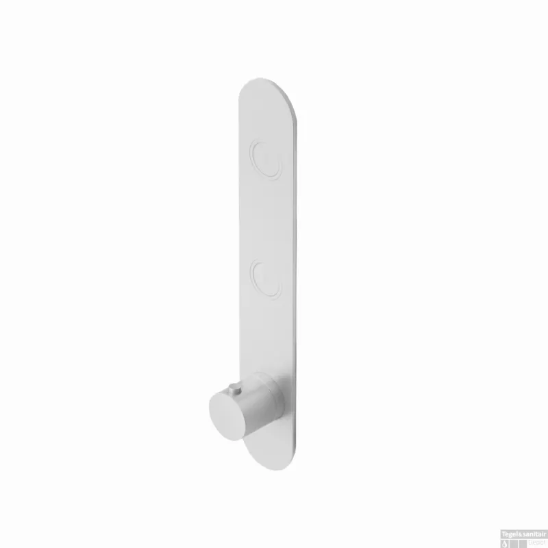 Betrouwbaar Douchethermostaat Hotbath Cobber Inbouw 2 Pushbuttons Mat Wit (excl. inbouwdeel)
