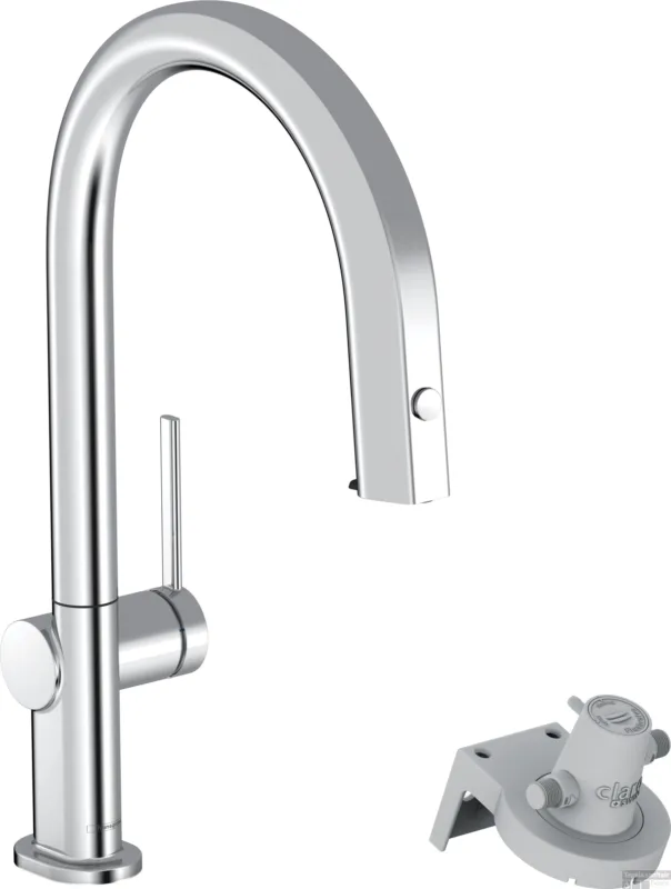 Nu Kopen Hansgrohe Aqittura M91 Filter systeem 210, uittrekbare uitloop, 1jet, sBox, chroom