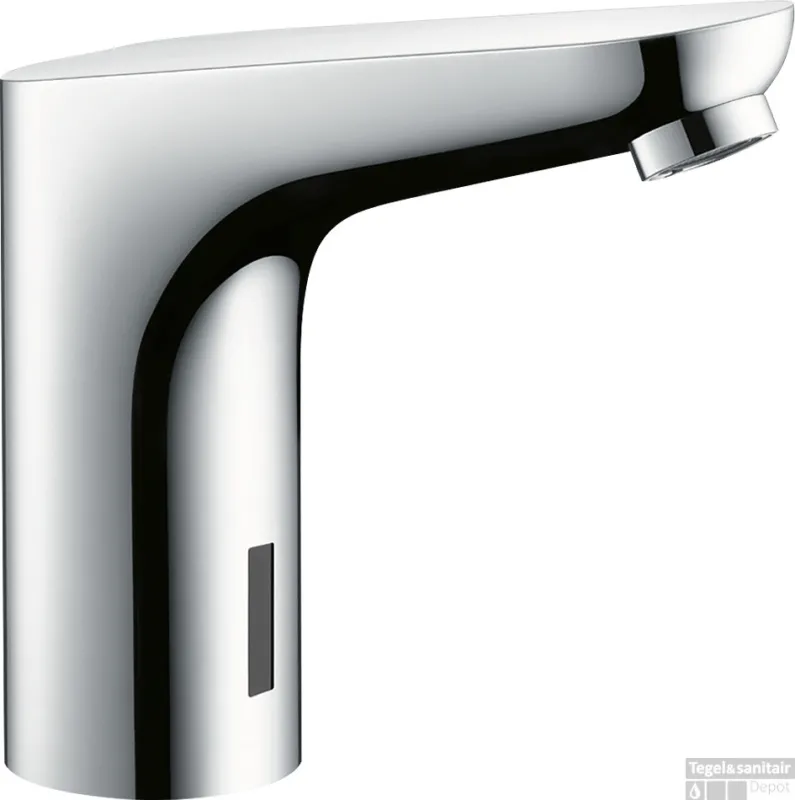 Beste Prijs Hansgrohe Focus elektronische wastafelmengkraan zonder temperatuurgreep voor 230V netstroom, chroom