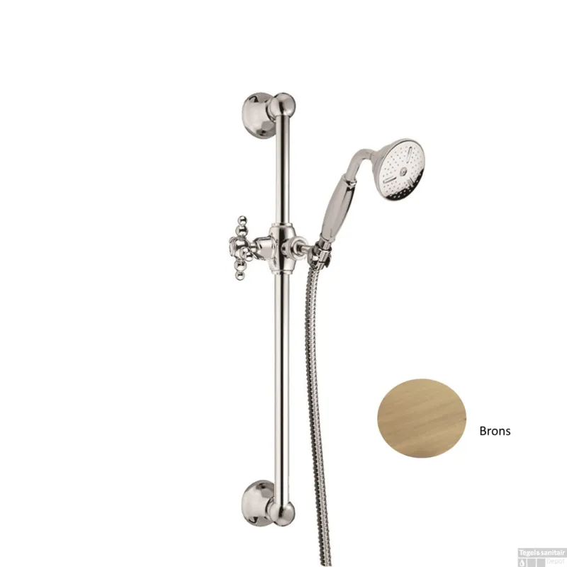 Glijstangset Sanimex Giulini Kruisgreep Stang 60cm Brons Direct Beschikbaar