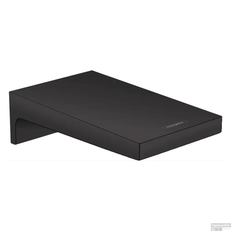 Baduitloop Metropol HansGrohe Watervalstraal 18.5 cm Mat Zwart Korting