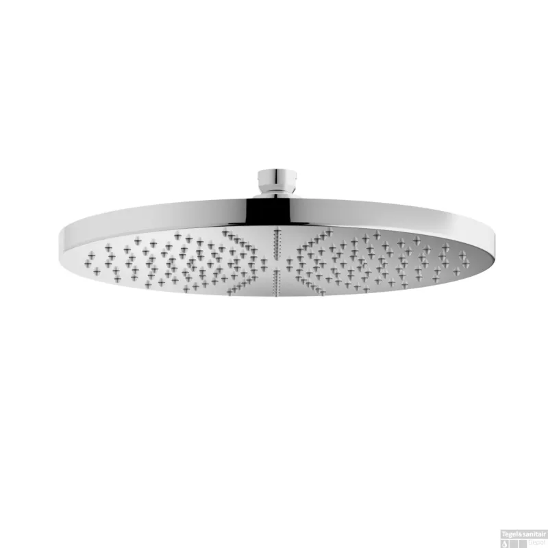 Fabrieksprijs Hoofddouche Hotbath Mate Opbouw 25 cm Geborsteld Nikkel