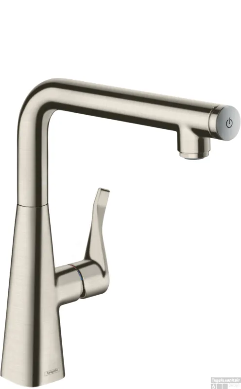 Merkproduct Hansgrohe Metris Select M71 ééngreeps keukenmengkraan 260, rvs look