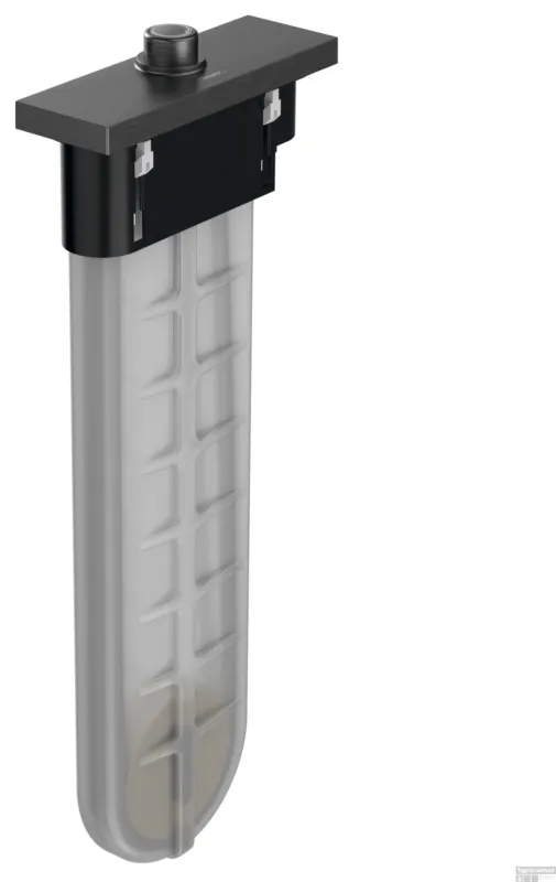 Laatste Kans Hansgrohe sBox afbouwdeel rechthoekig, Brushed Black Chrome