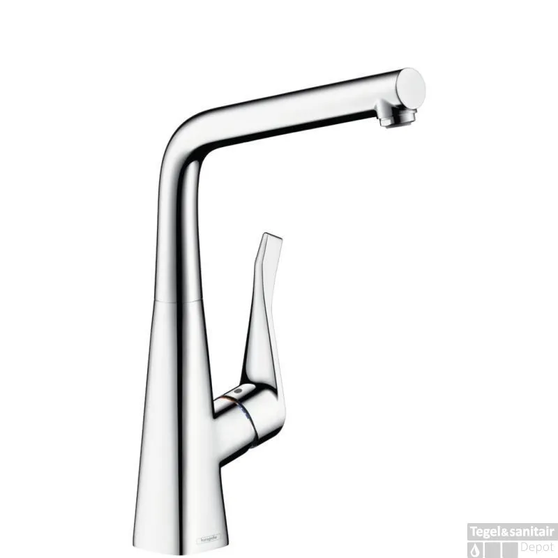 Laatste Versie Hansgrohe Metris Keukenkraan Rvs Look