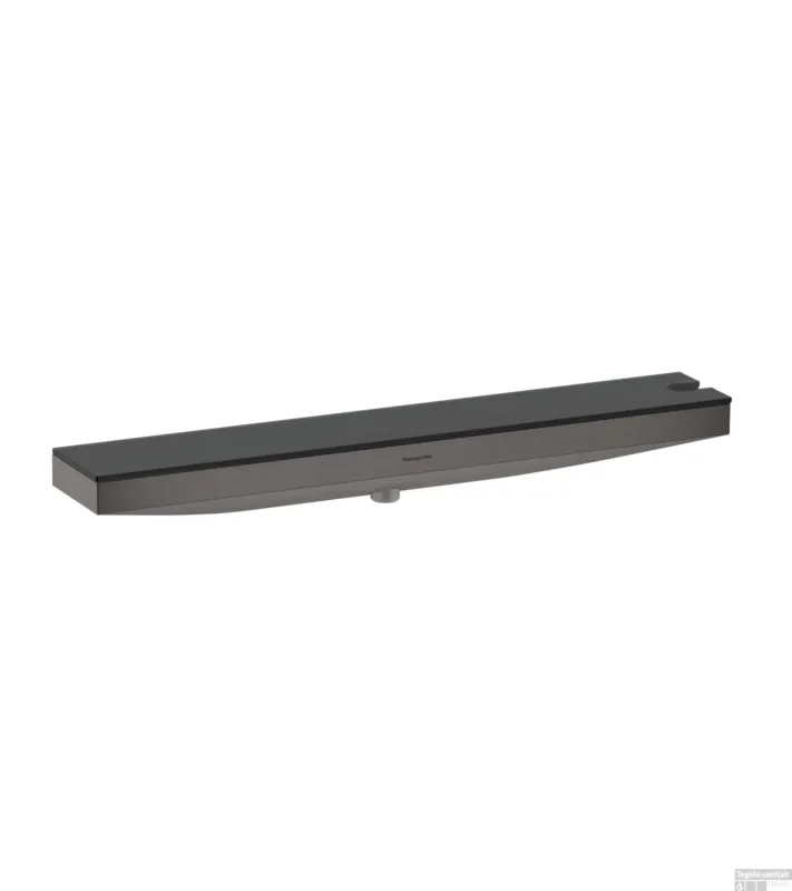 Finale Uitverkoop Hansgrohe Rainfinity muuraansluiting porter 500 met douchehouder en planchet R, Brushed Black Chrome