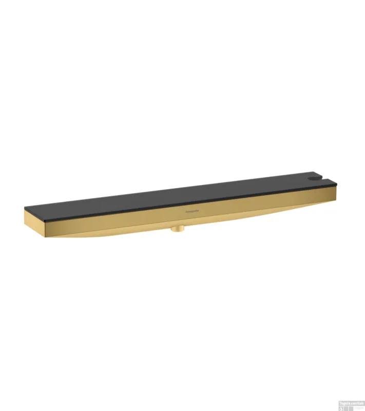 Hansgrohe Rainfinity muuraansluiting porter 500 met douchehouder en planchet R, Polished Gold Optic Nieuw