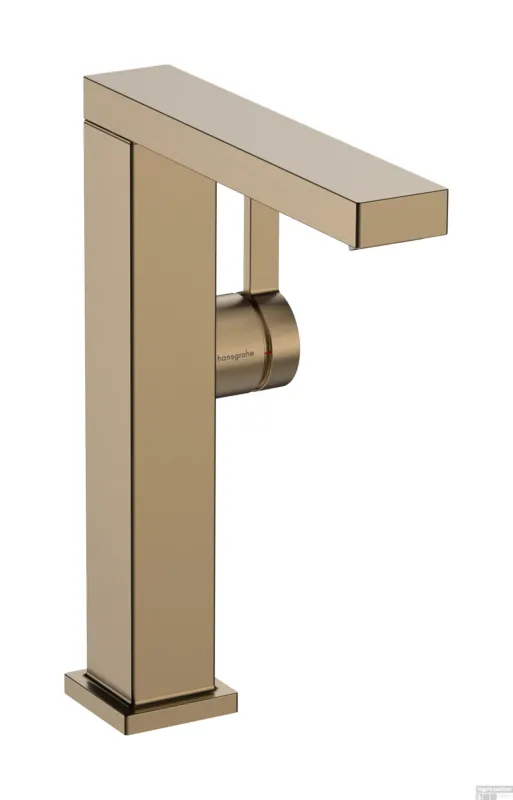Snelle Levering Hansgrohe Tecturis E 240 Fine CoolStart ééngreeps wastafelmengkraan met PushOpen, Brushed Bronze