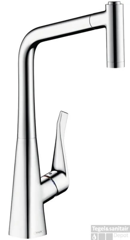 Bestel Nu Hansgrohe Metris Keukenkraan Met Uittrekbare Vuistdouche Chroom