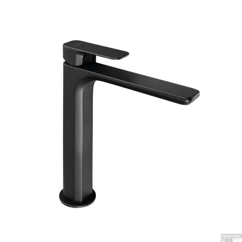Laatste Kans Wastafelmengkraan Sapho Spy 1-hendel Recht Hoog 29.8 cm Mat Zwart