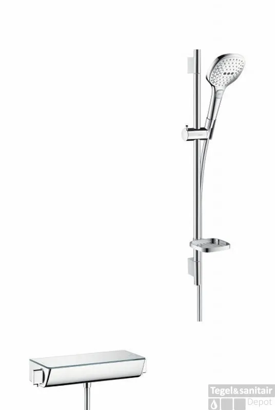 Betrouwbaar Hansgrohe Ecostat Select Met Raindance S.e120 Douchecombinatie 65 Cm. Chroom
