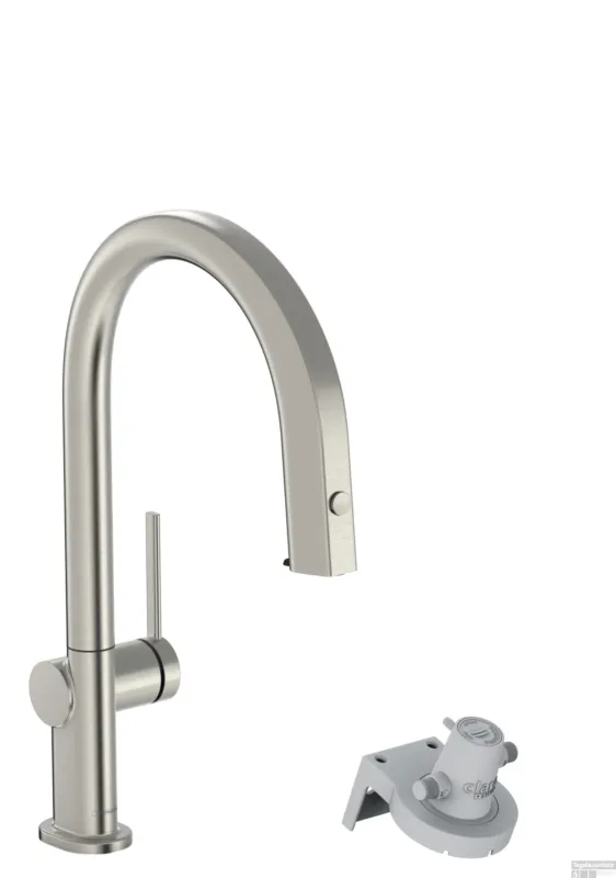 Hansgrohe Aqittura M91 Filter systeem 210, uittrekbare uitloop, 1jet, rvs look Alleen Vandaag