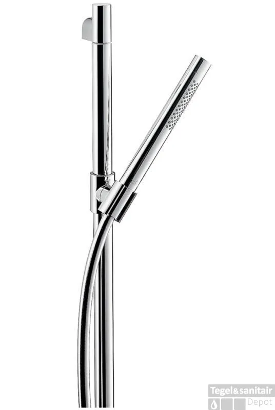 Exclusieve Aanbieding Axor Starck Glijstangset 90 Cm.m/slang En Handdouche 2 Standen Chroom