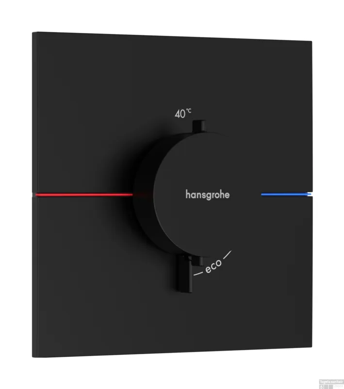 Hansgrohe ShowerSelect Comfort E thermostaat inbouw, mat zwart Goedkoop