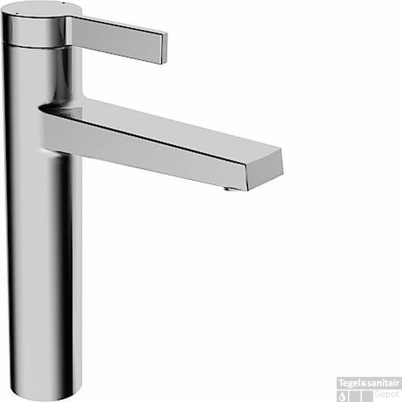 Beperkte Voorraad Hansa Loft Wastafelkraan Zonder Waste Uitloop 114 Mm. Chroom