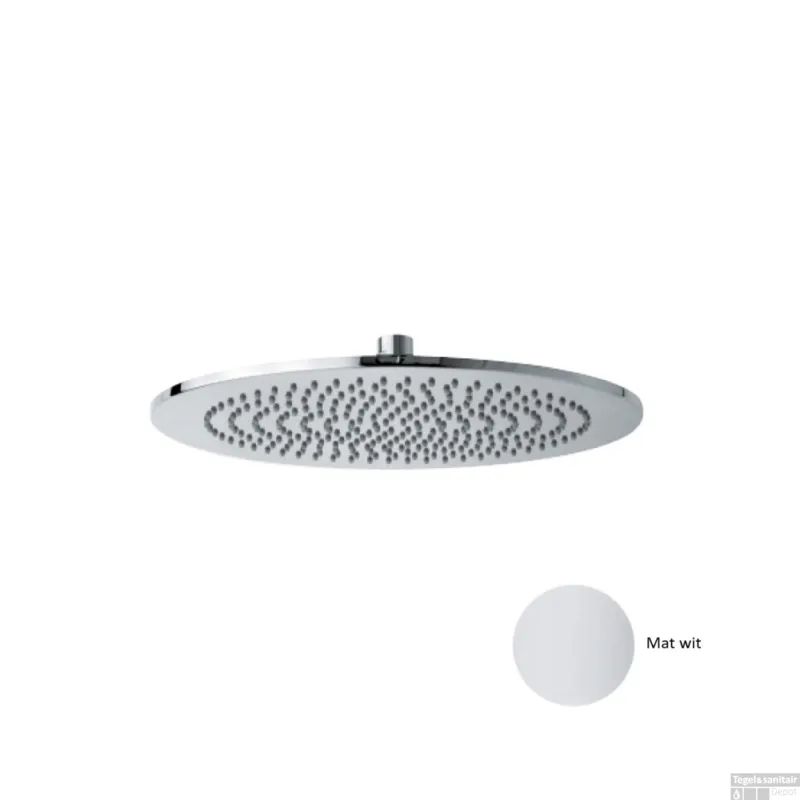 Hoofddouche Sanimex Giulini Rond Ø 25cm Mat Wit Aanbieding