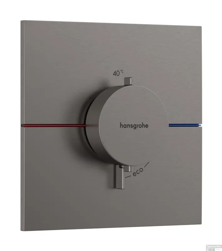 Hansgrohe ShowerSelect Comfort E thermostaat inbouw, Brushed Black Chrome Lage Prijs