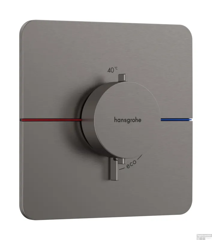Hansgrohe ShowerSelect Comfort Q thermostaat inbouw, Brushed Black Chrome Koop Vandaag