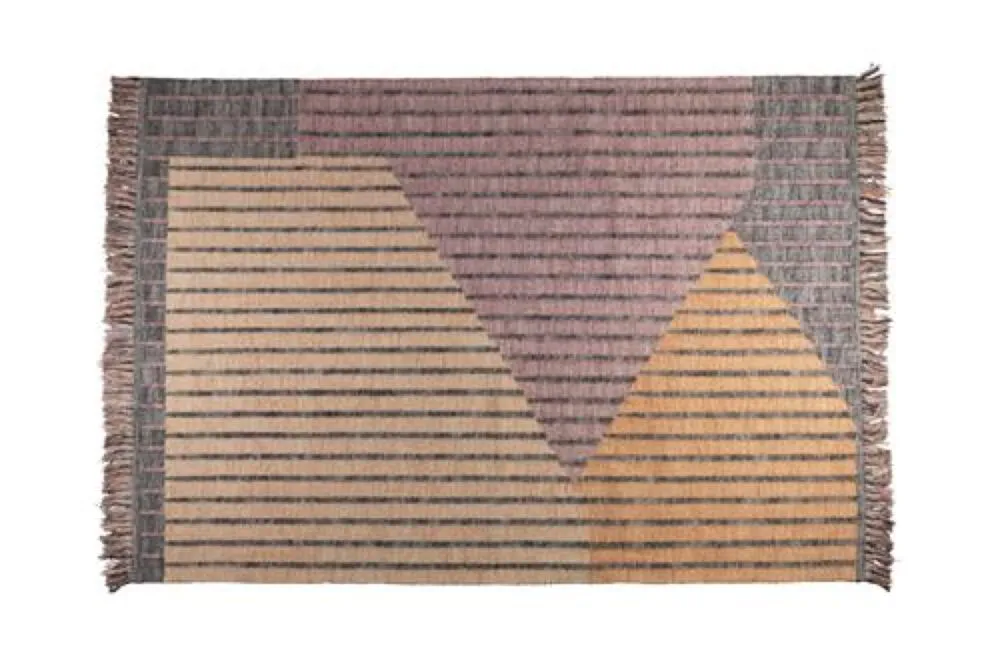 Dutchbone Hampton vloerkleed-160x230 cm-Lila Exclusieve Aanbieding