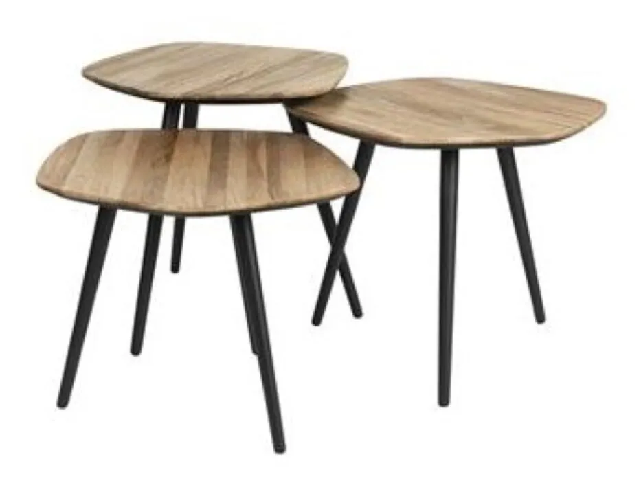 vanHarte Cuties salontafel set van 3 Weekendaanbieding