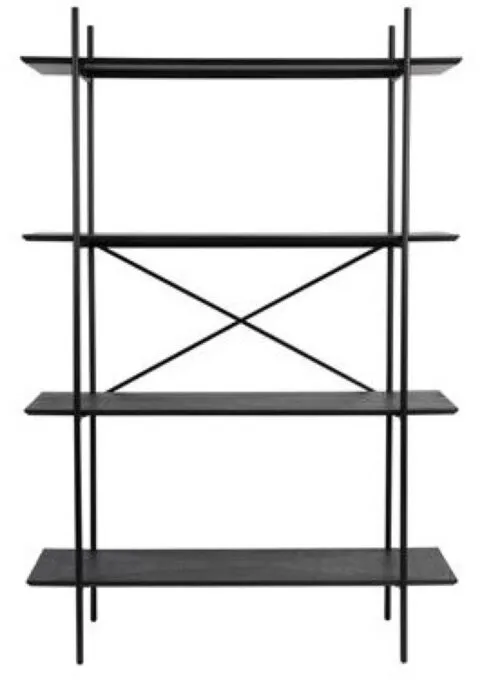 vanHarte Marcio shelf kast-Zwart Nieuw