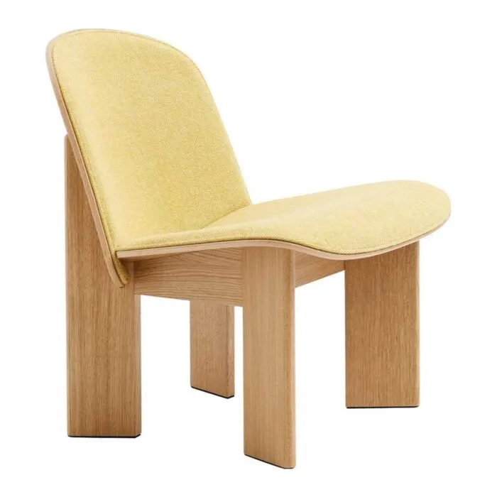 HAY Chisel loungestoel eiken onderstel-Hallingdal 407 / Oak Superprijs
