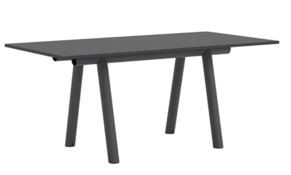 Gratis Retour HAY Boa tafel-Zwart laminaat - Charcoal-220x110x95 cm
