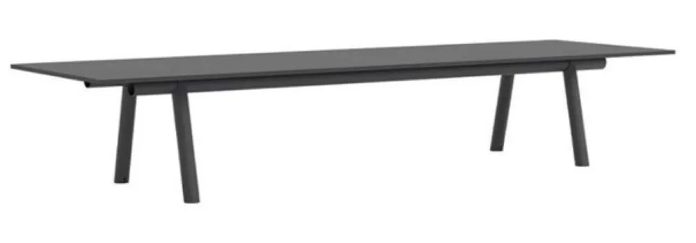 HAY Boa tafel-Eiken - Charcoal-420x128x75 cm Op = Op
