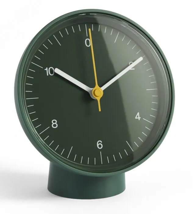 Nieuw HAY tafelklok-Groen